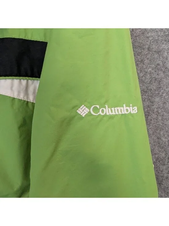 Vintage Columbia Womens Green Interchange Jacket XL Winter Ski Coat - Picture 2 of 6